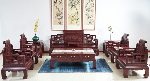 老挝红酸枝沙发